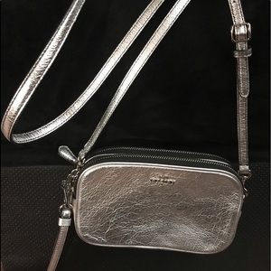 Coach Silver Crossbody Bag